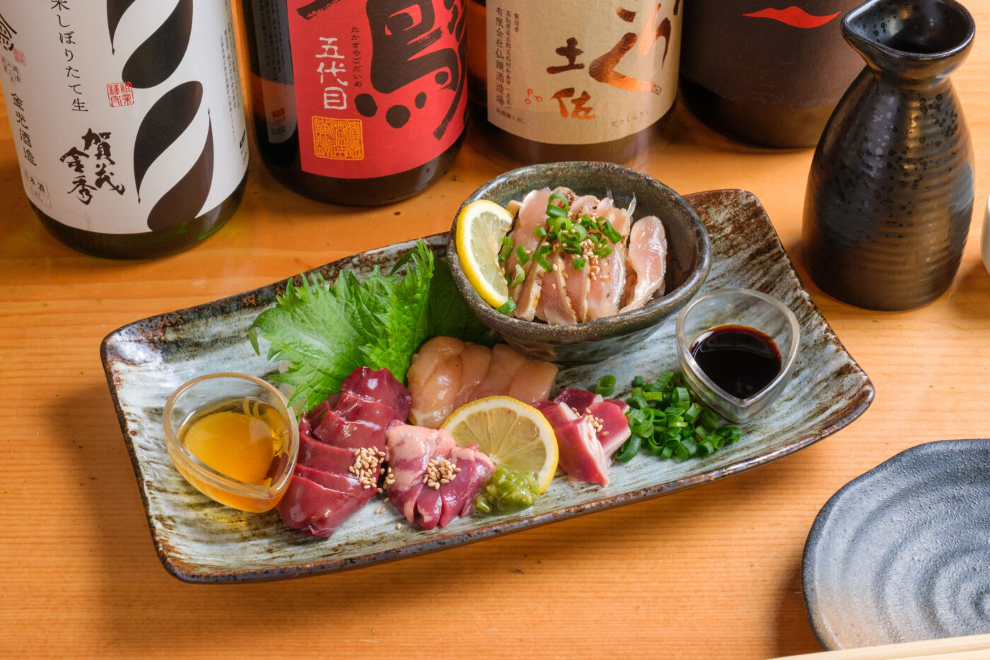 担馬地鶏の造り